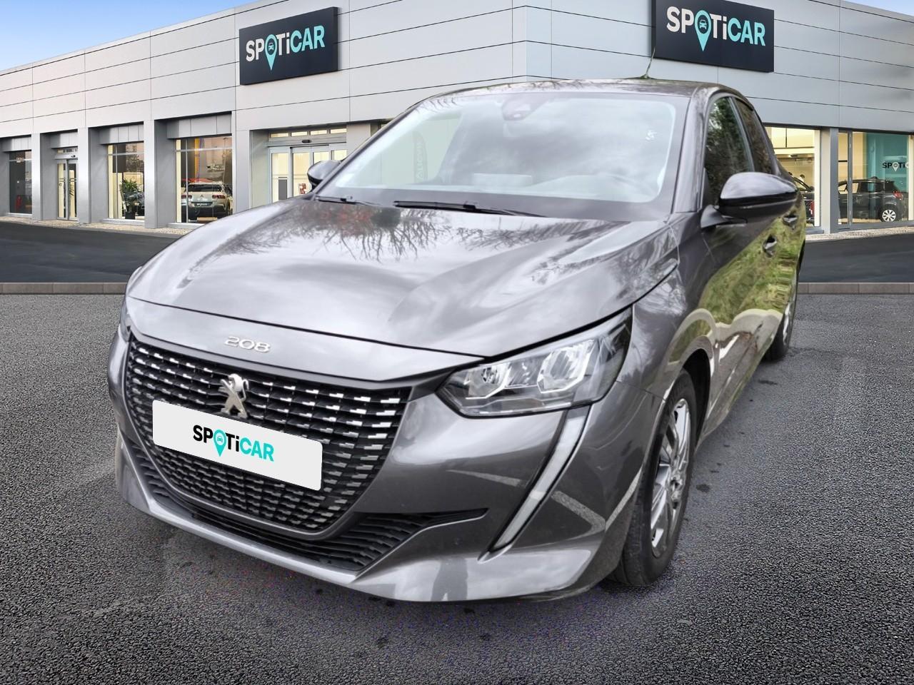 PEUGEOT PEUGEOT 208 Occasion Gris Essence sans plomb 2022