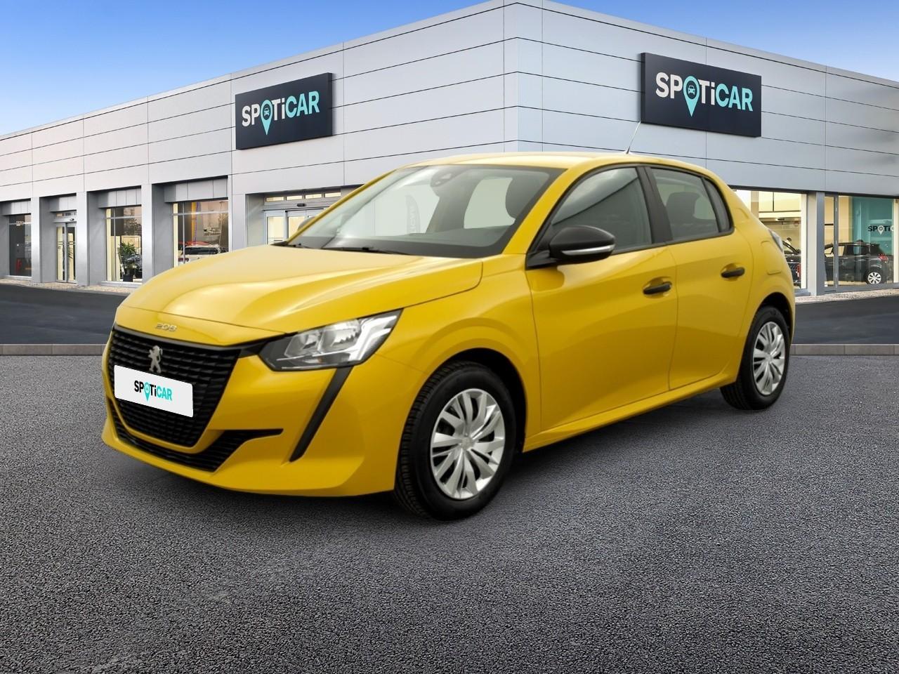 PEUGEOT PEUGEOT 208 Occasion Jaune Essence sans plomb 2022