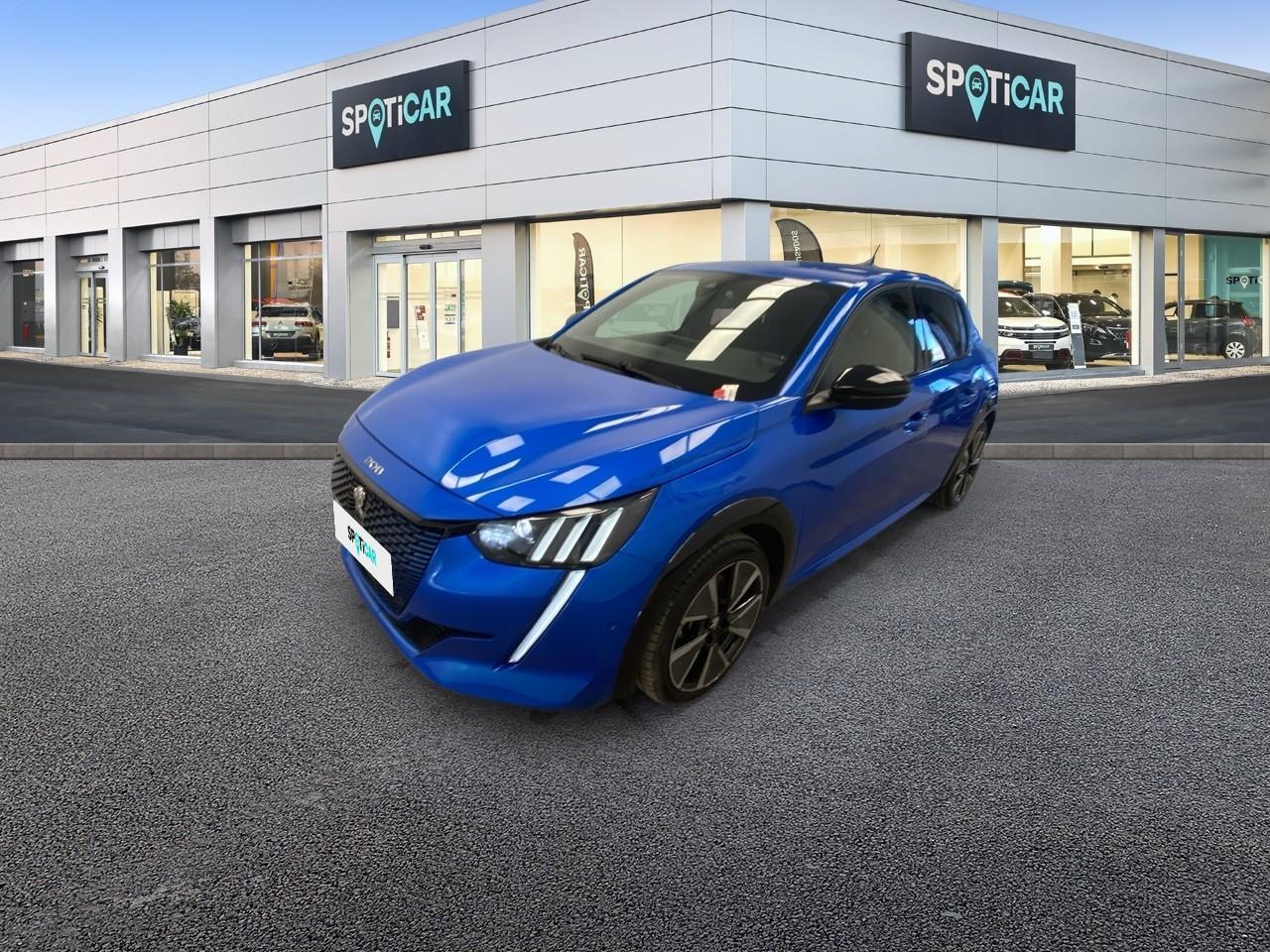 PEUGEOT PEUGEOT 208 Occasion Bleu Courant électrique 2022