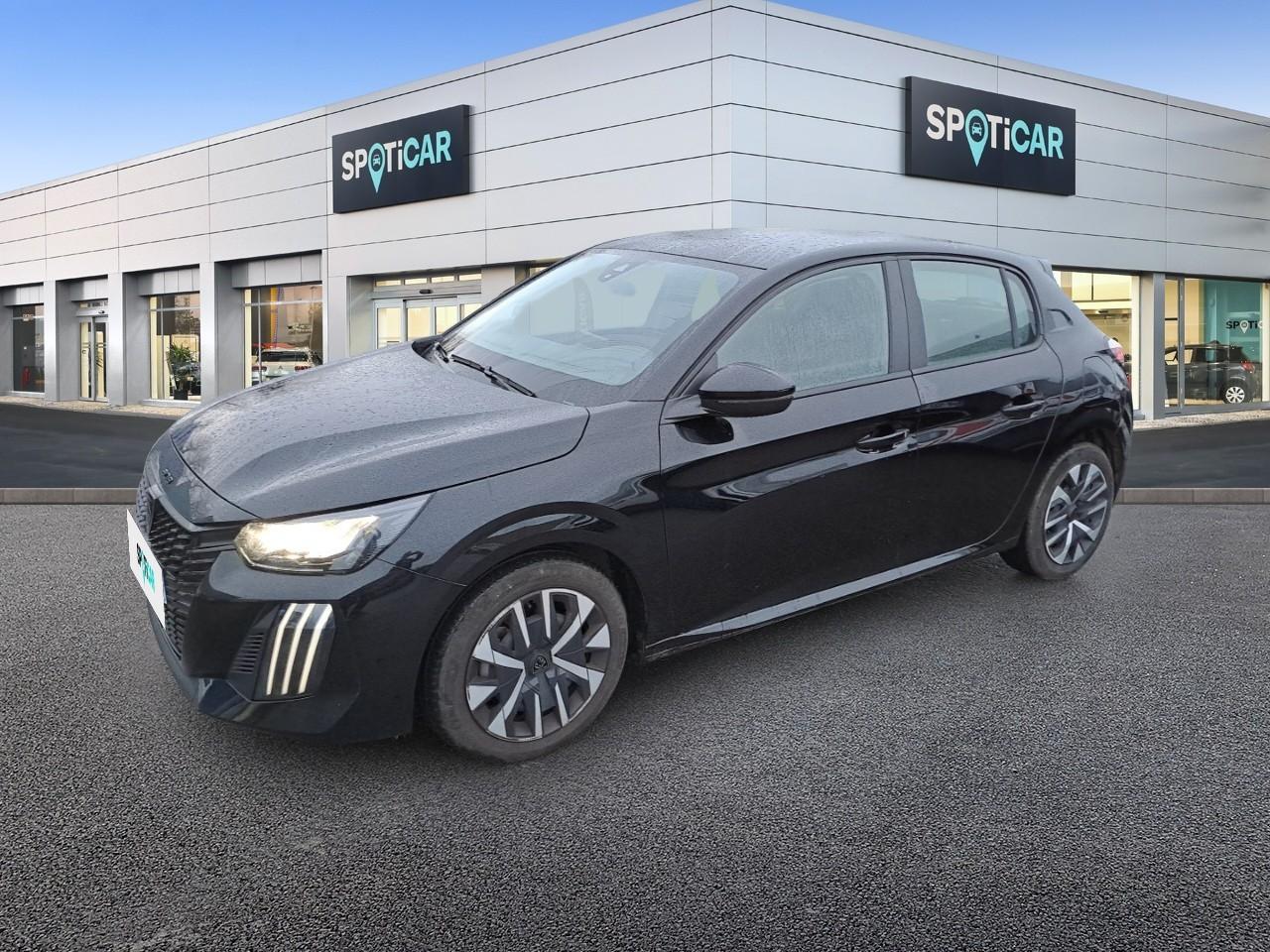 PEUGEOT PEUGEOT 208 Occasion Noir Essence sans plomb 2024