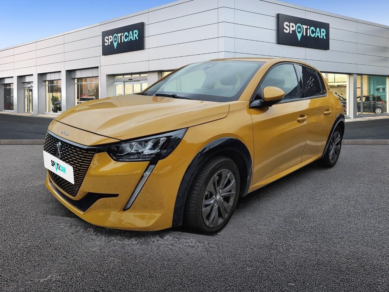 PEUGEOT PEUGEOT 208 Occasion Jaune Courant électrique 2021