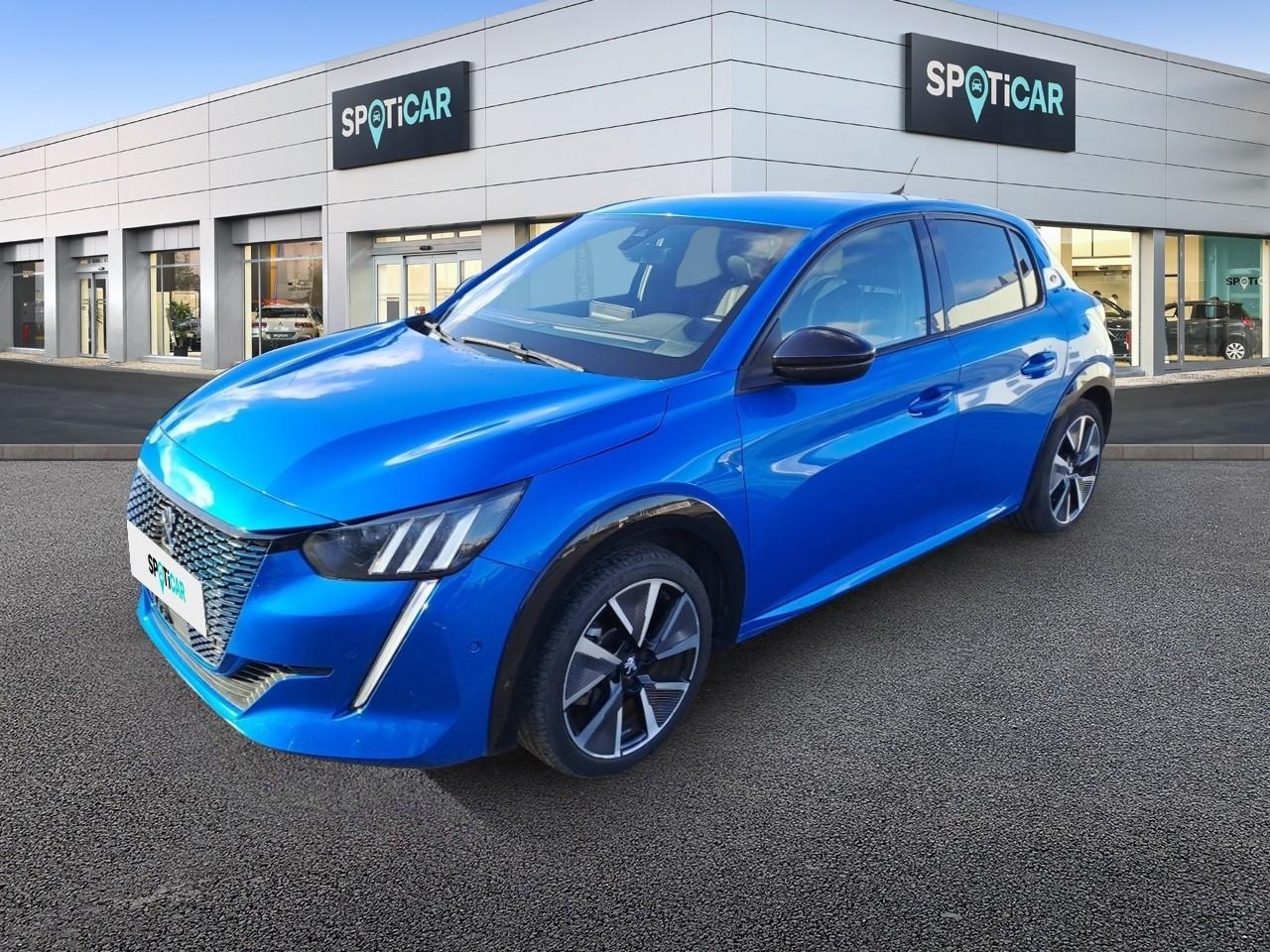 PEUGEOT PEUGEOT 208 Occasion Bleu Courant électrique 2021