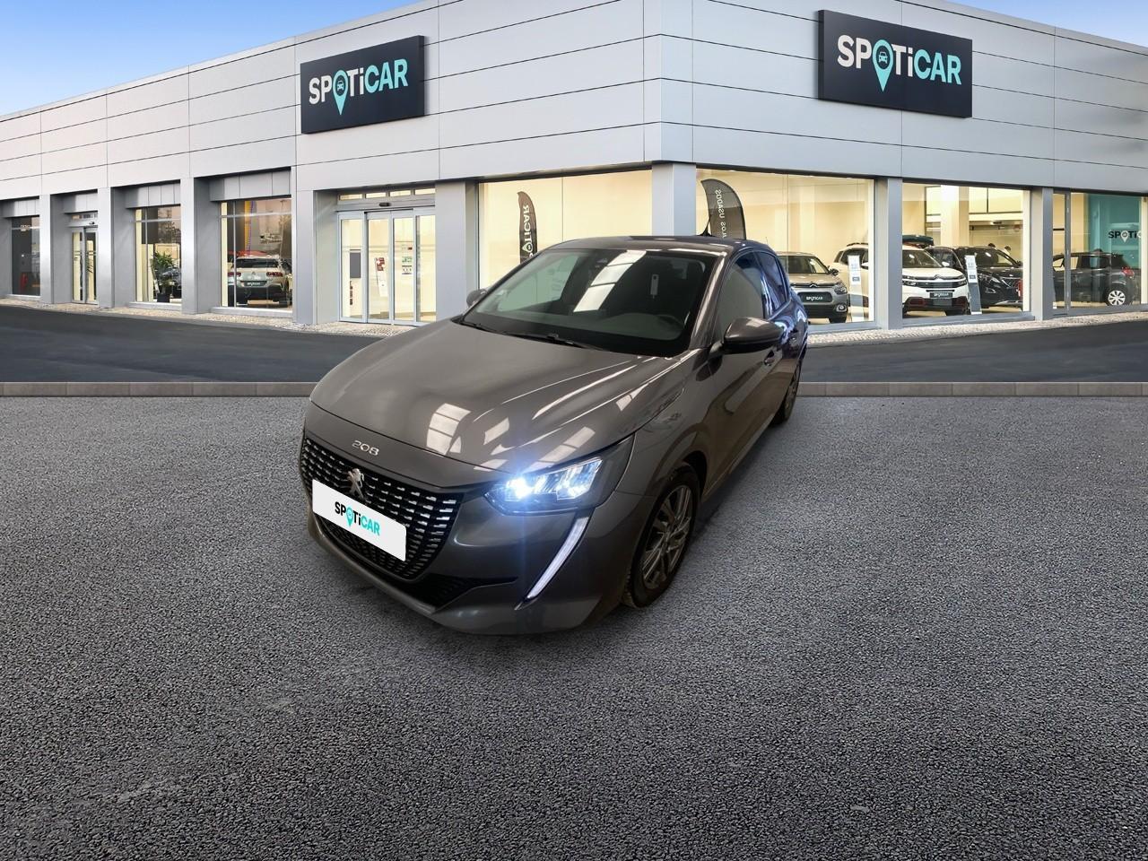 PEUGEOT PEUGEOT 208 Occasion Gris Essence sans plomb 2021