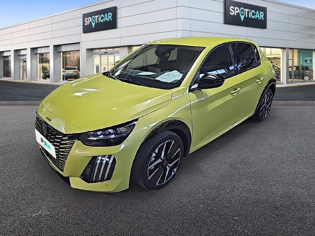 PEUGEOT PEUGEOT 208 Occasion Jaune Essence sans plomb 2025