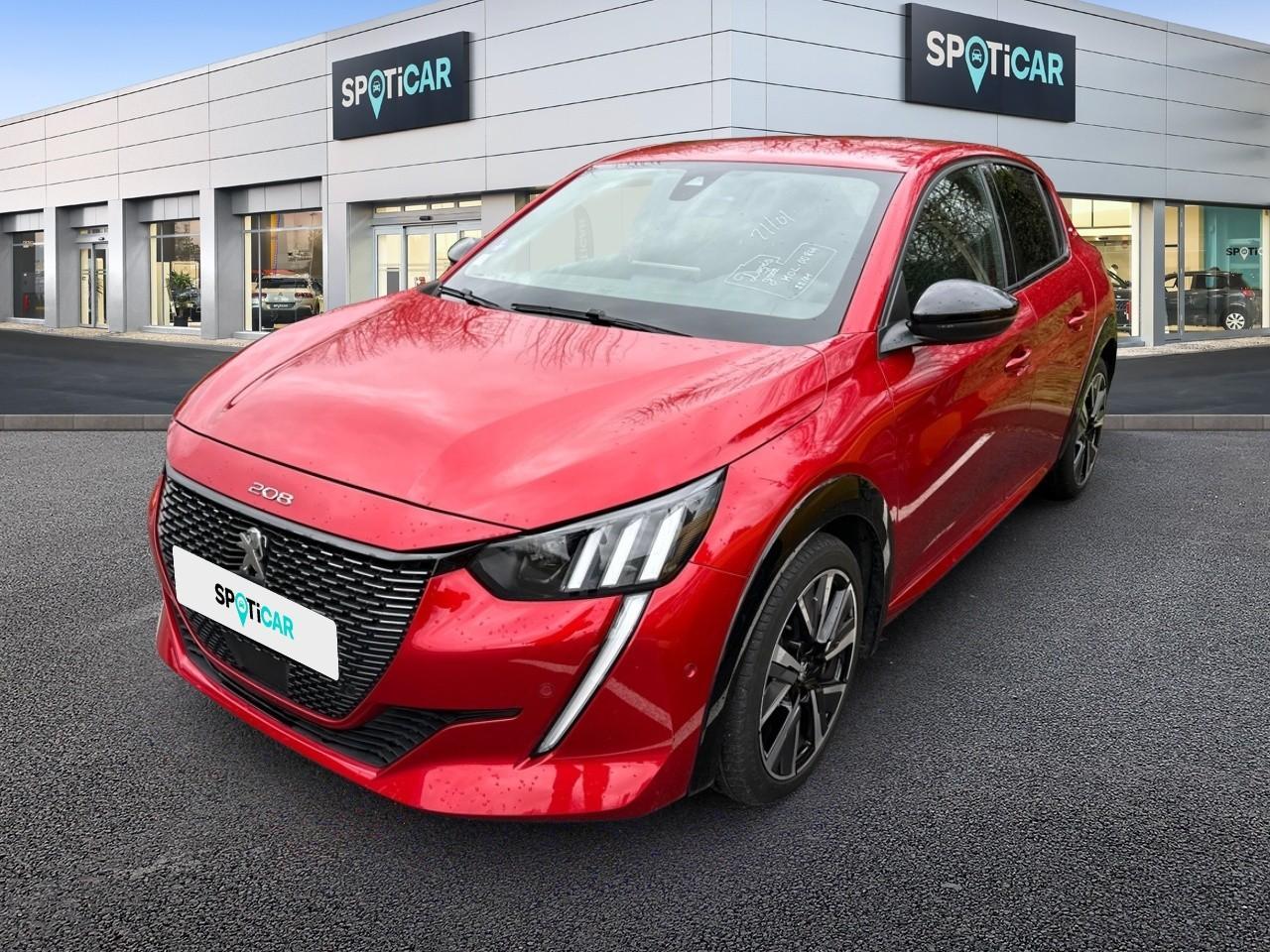 PEUGEOT PEUGEOT 208 Occasion Rouge Essence sans plomb 2021