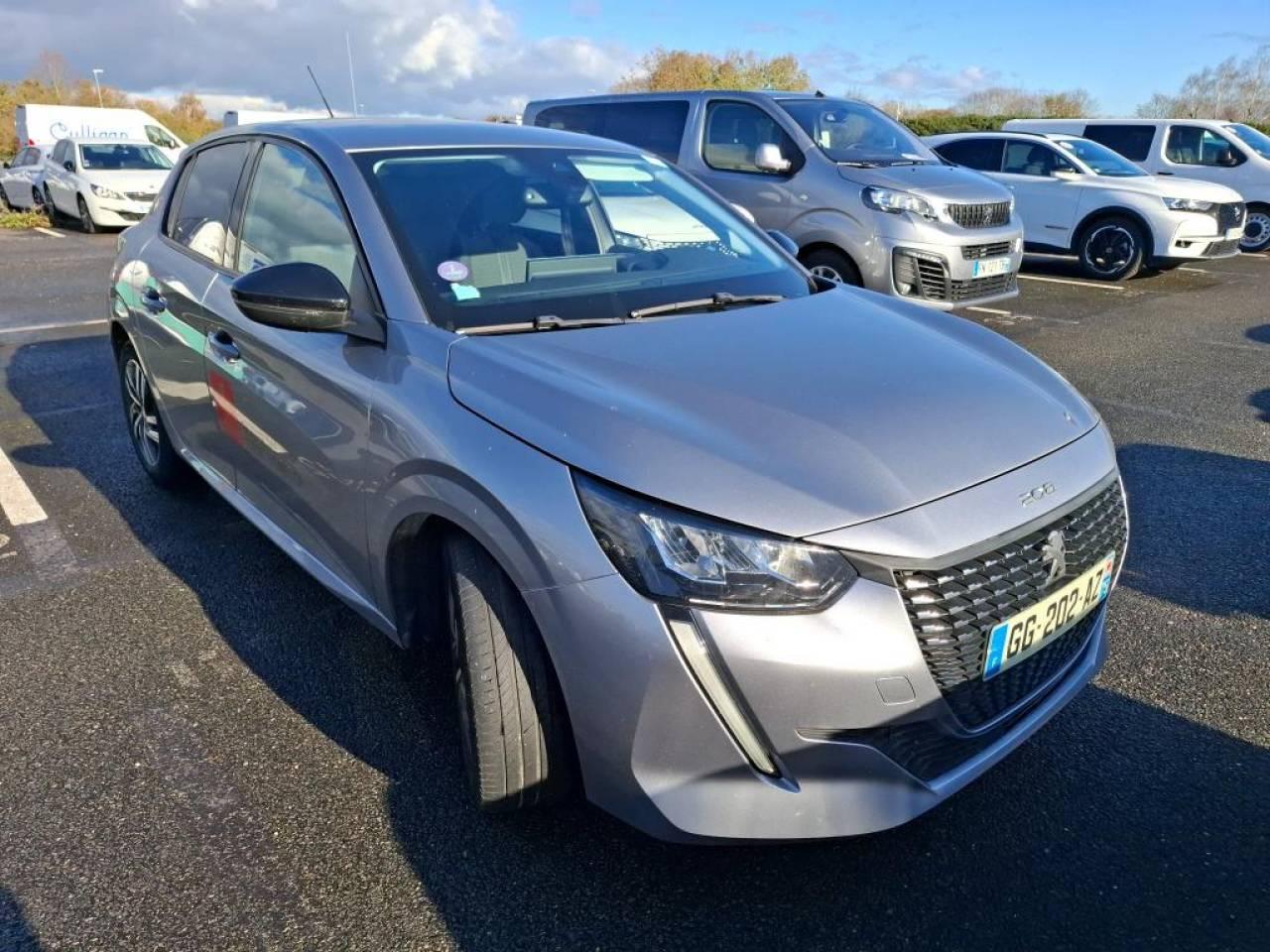 PEUGEOT PEUGEOT 208 Occasion Gris Essence sans plomb 2022