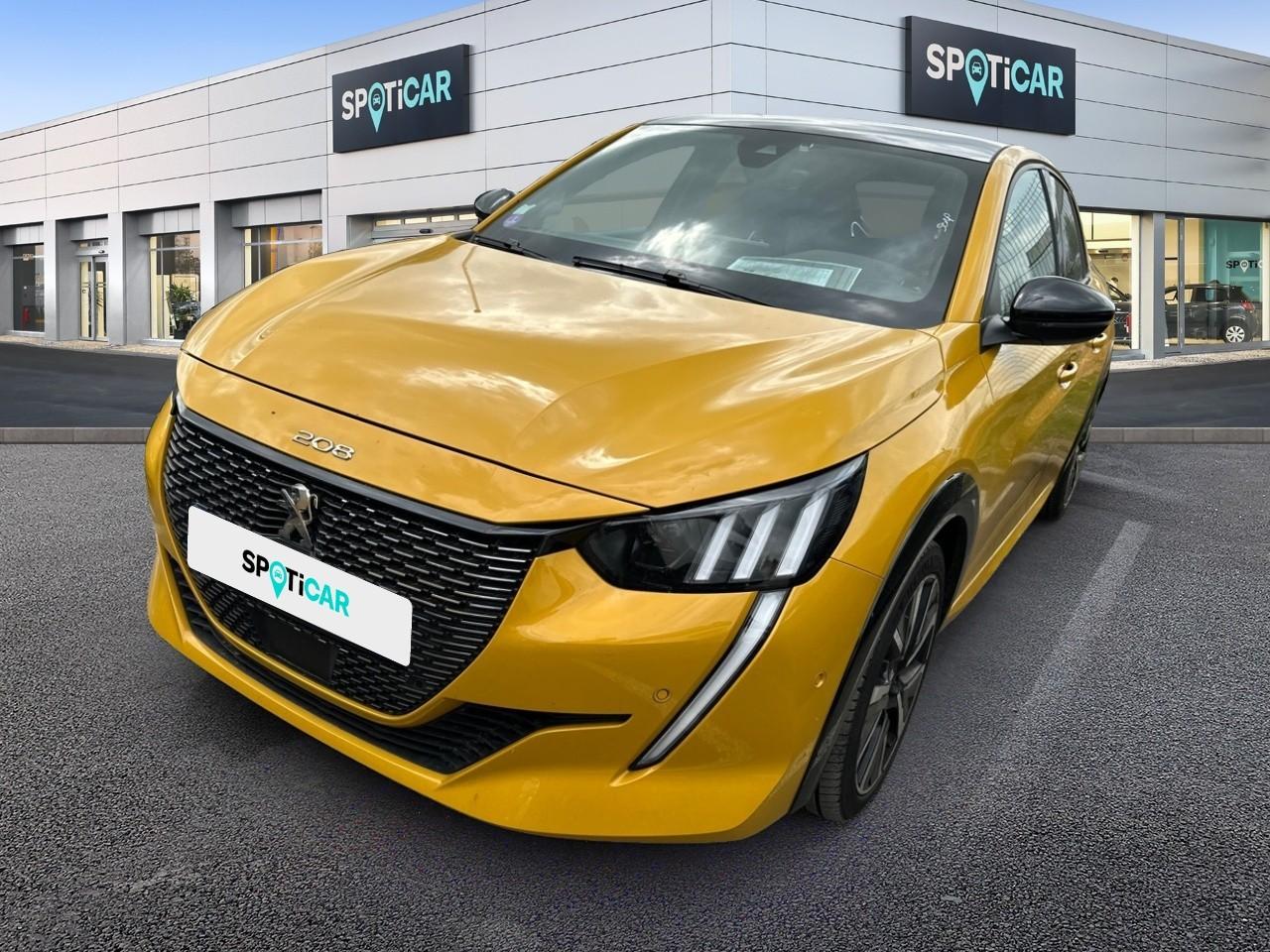 PEUGEOT PEUGEOT 208 Occasion Jaune Essence sans plomb 2022