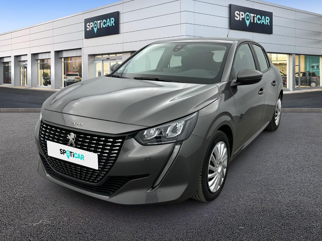 PEUGEOT PEUGEOT 208 Occasion Gris Essence sans plomb 2020