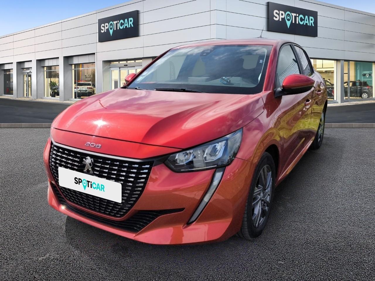 PEUGEOT PEUGEOT 208 Occasion Rouge Essence sans plomb 2021