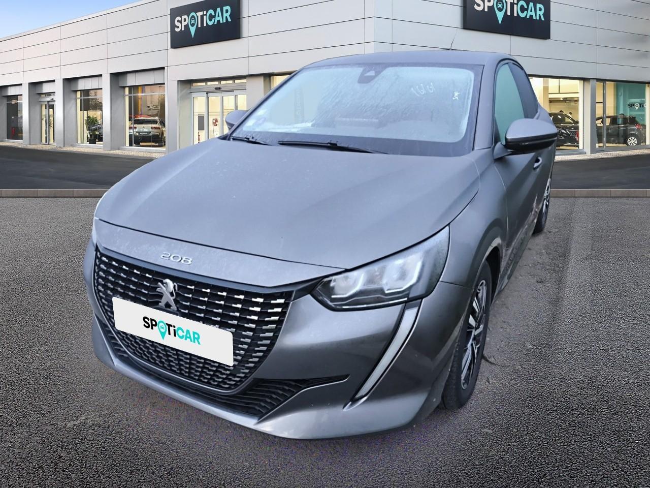 PEUGEOT PEUGEOT 208 Occasion Gris Essence sans plomb 2020
