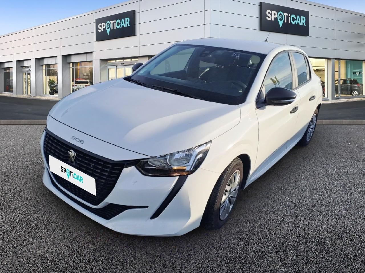 PEUGEOT PEUGEOT 208 Occasion Blanc Essence sans plomb 2021