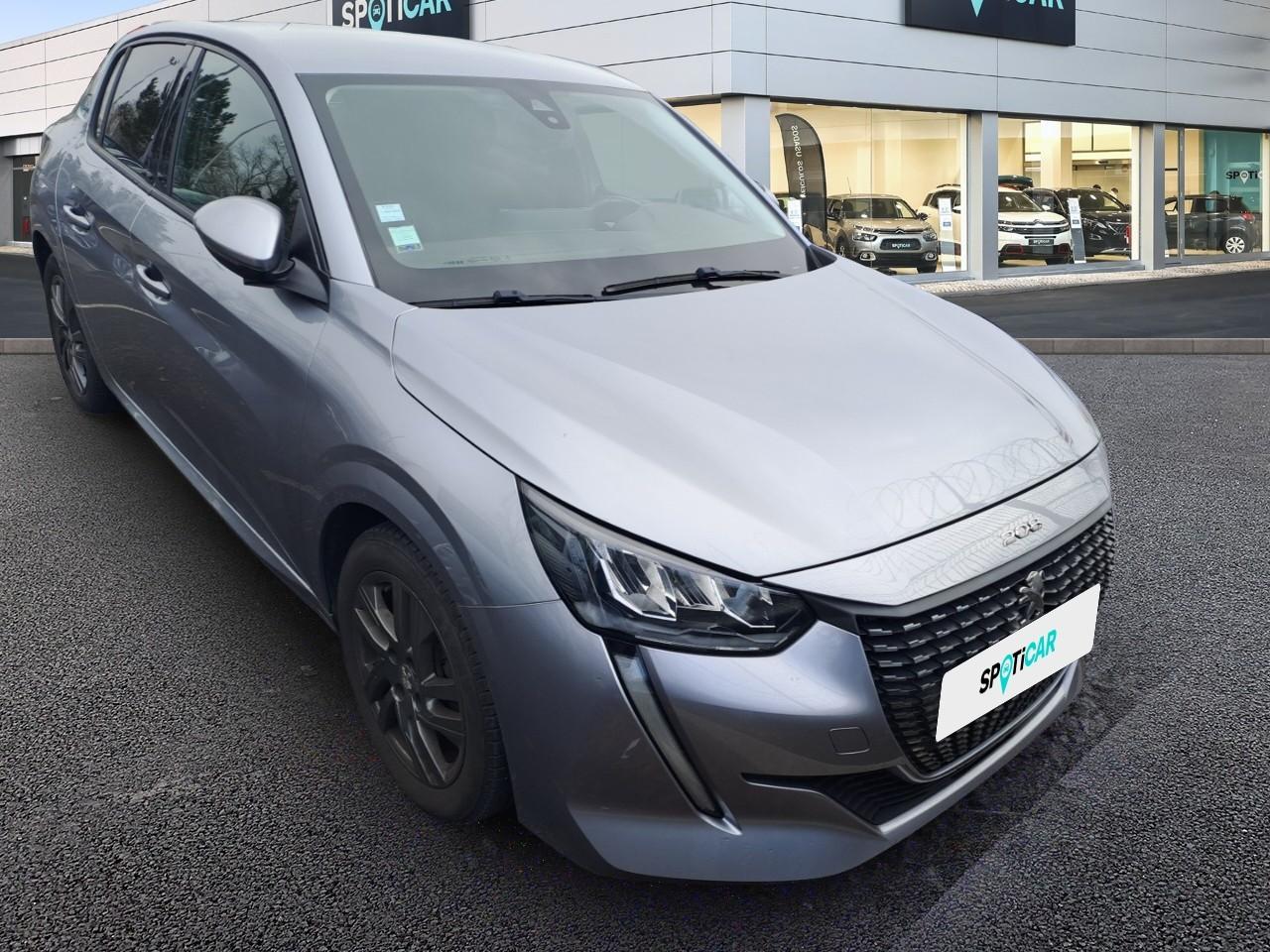 PEUGEOT PEUGEOT 208 Occasion Gris Essence sans plomb 2021