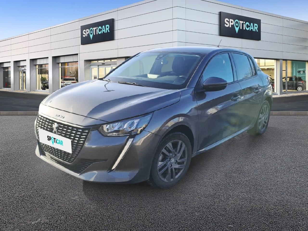 PEUGEOT PEUGEOT 208 Occasion Gris Essence sans plomb 2021