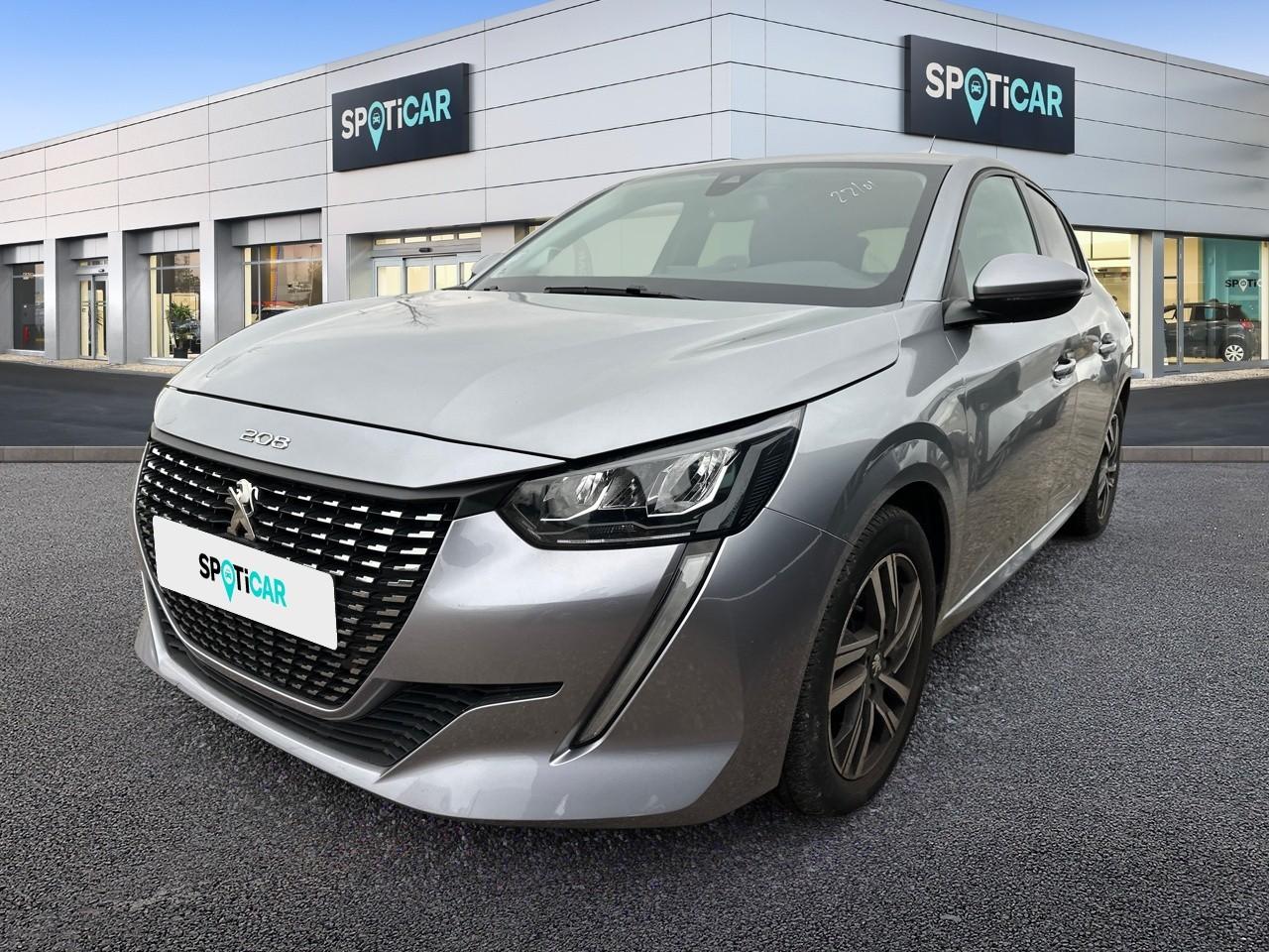 PEUGEOT PEUGEOT 208 Occasion Gris Essence sans plomb 2021