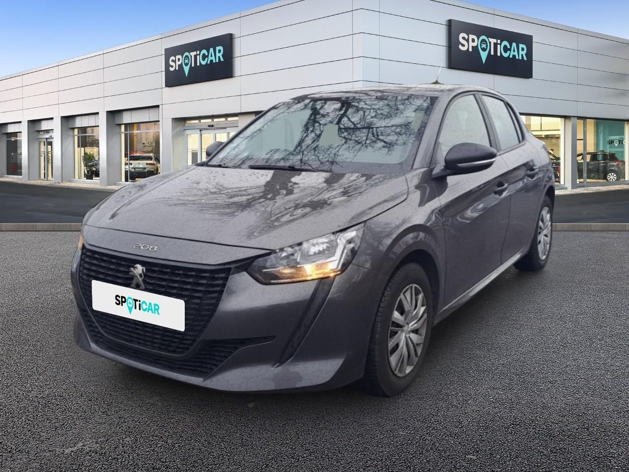 PEUGEOT PEUGEOT 208 Occasion Gris Essence sans plomb 2021