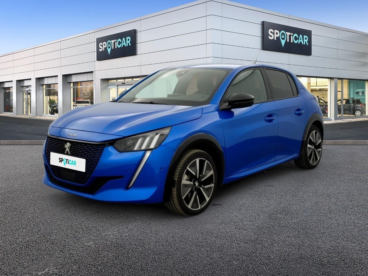 PEUGEOT PEUGEOT 208 Occasion Bleu Courant électrique 2022