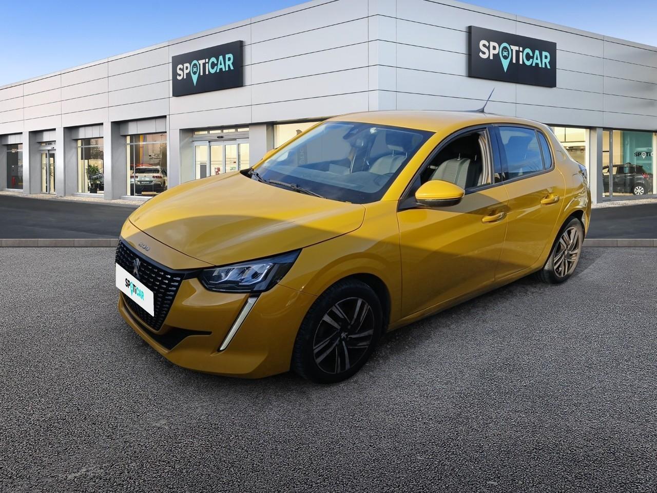 PEUGEOT PEUGEOT 208 Occasion Jaune Essence sans plomb 2020