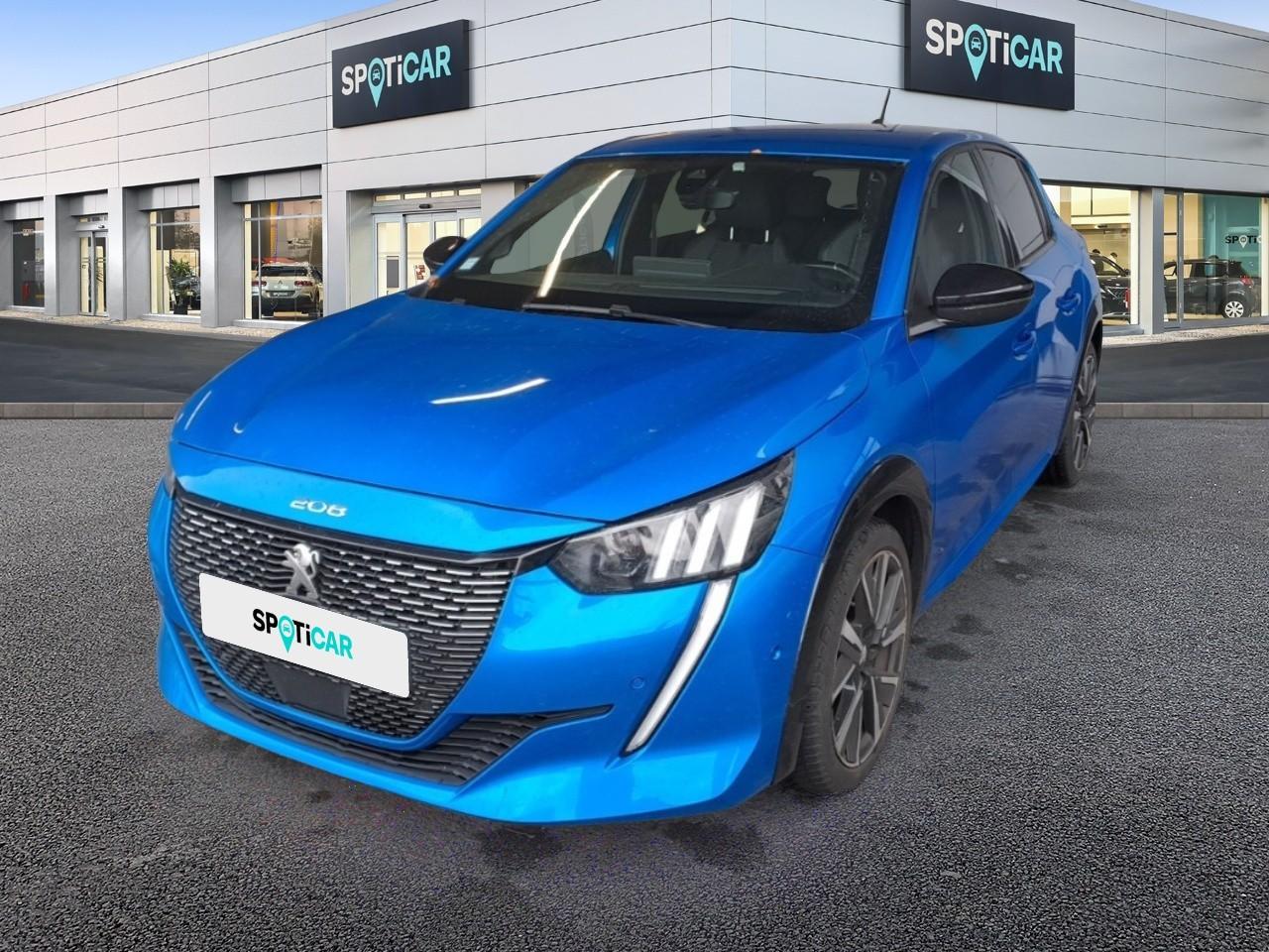 PEUGEOT PEUGEOT 208 Occasion Bleu Essence sans plomb 2021