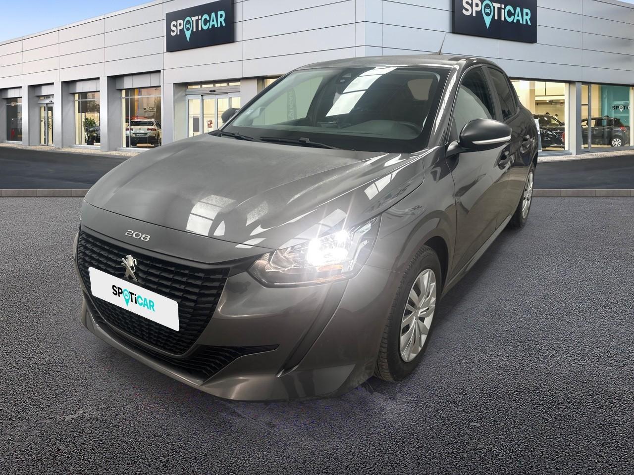 PEUGEOT PEUGEOT 208 Occasion Gris Essence sans plomb 2021
