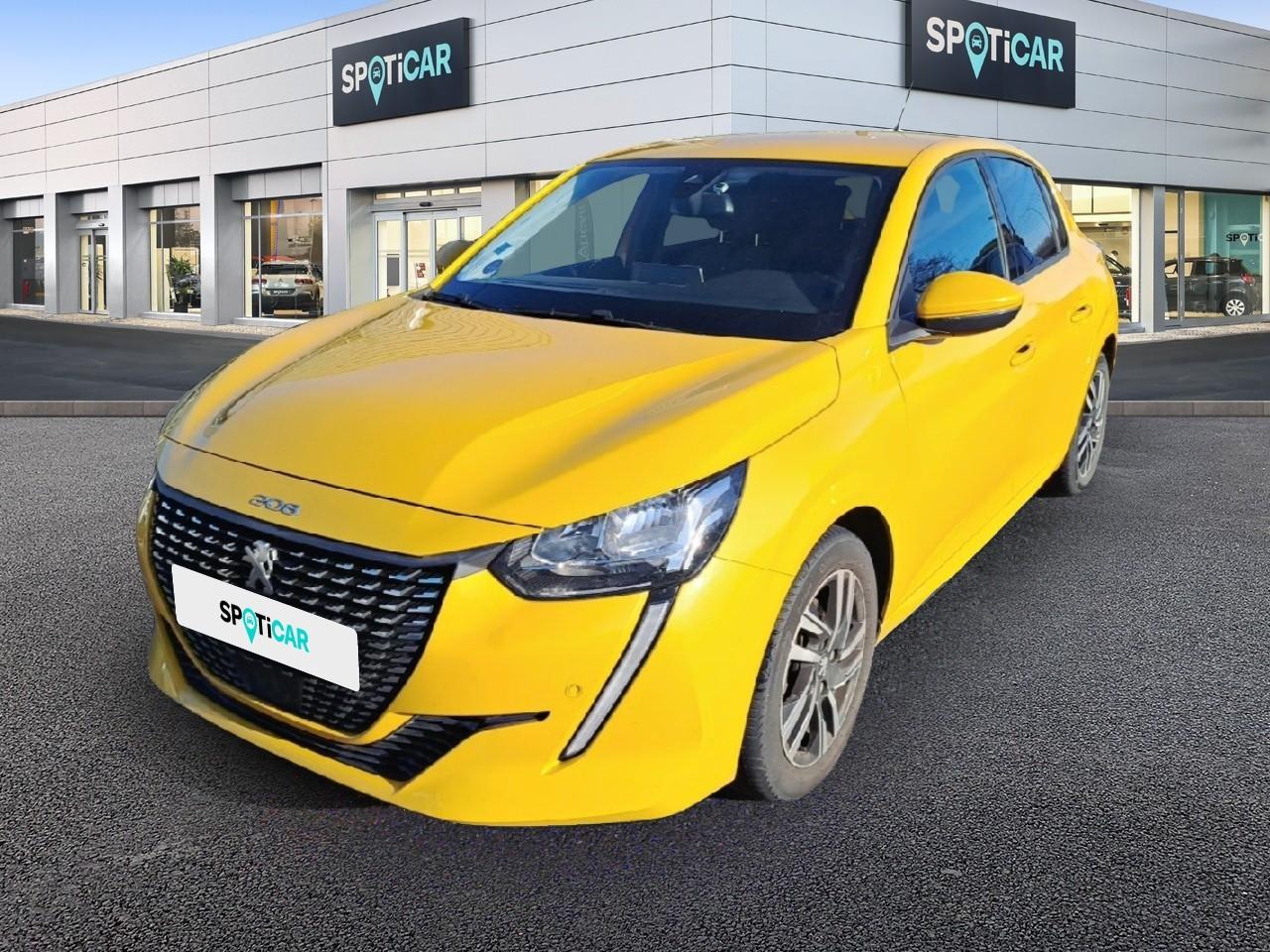 PEUGEOT PEUGEOT 208 Occasion Jaune Essence sans plomb 2019
