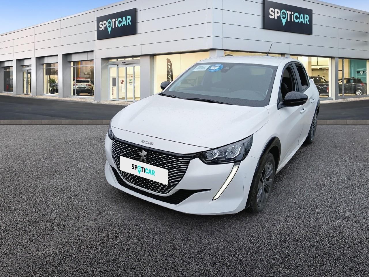 PEUGEOT PEUGEOT 208 Occasion Blanc Courant électrique 2022