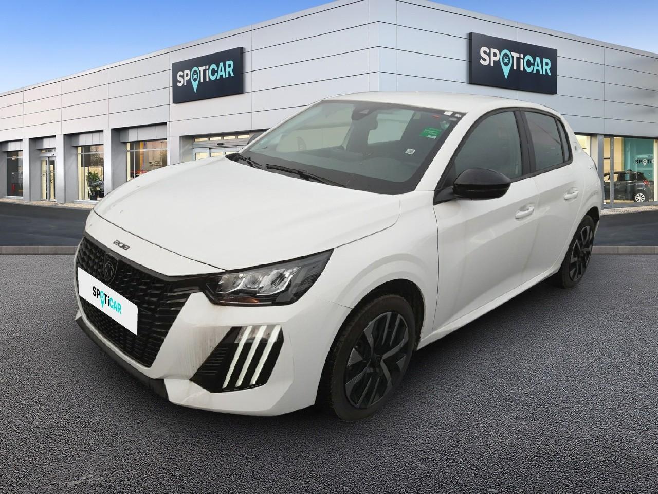 PEUGEOT PEUGEOT 208 Occasion Blanc Courant électrique 2023