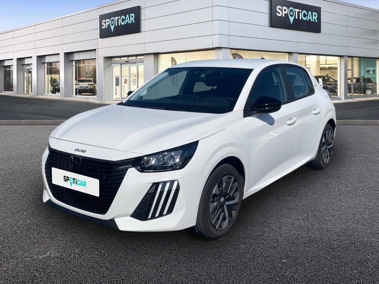 PEUGEOT PEUGEOT 208 Occasion Blanc Courant électrique 2025