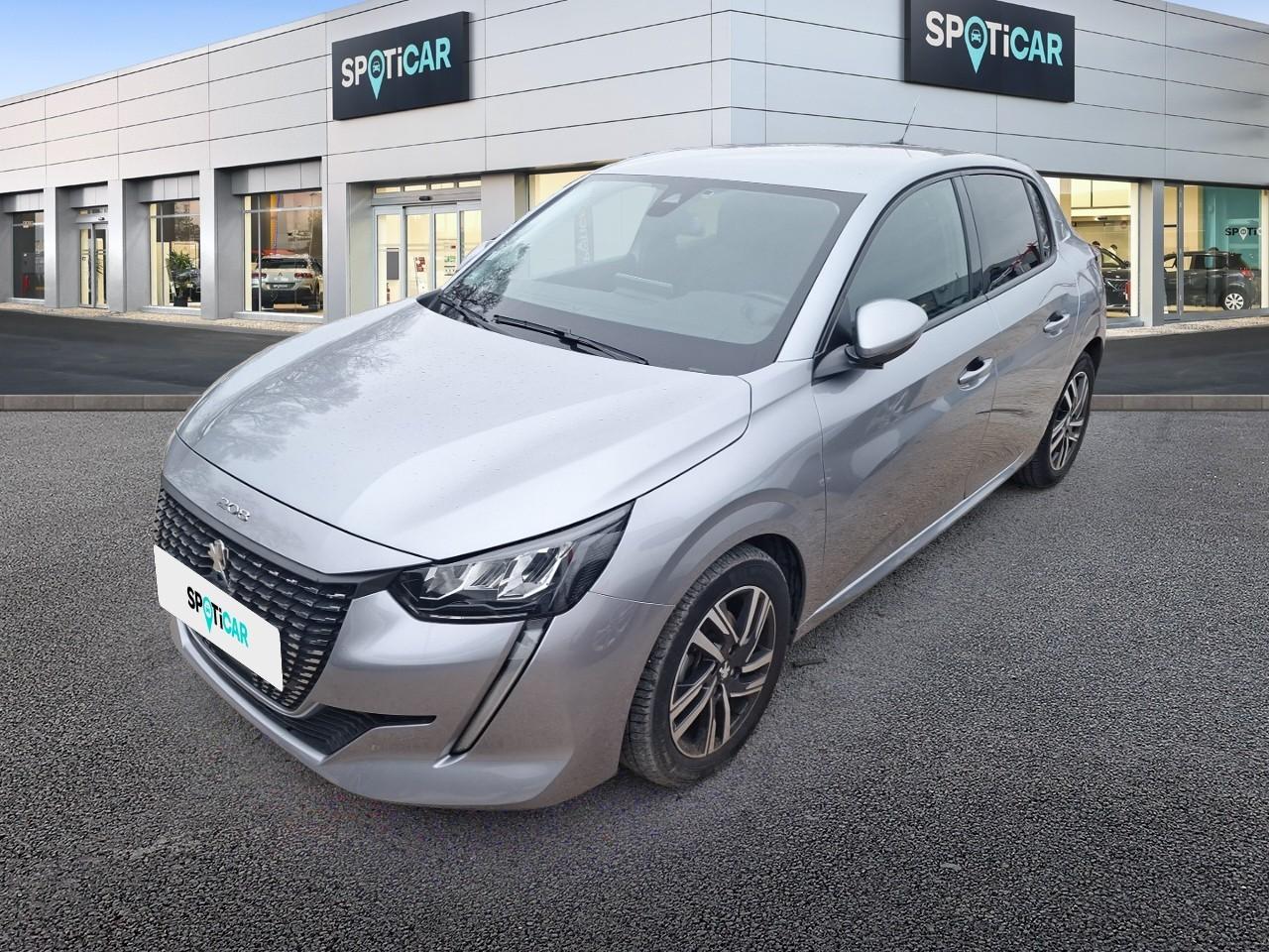 PEUGEOT PEUGEOT 208 Occasion Gris Essence sans plomb 2021