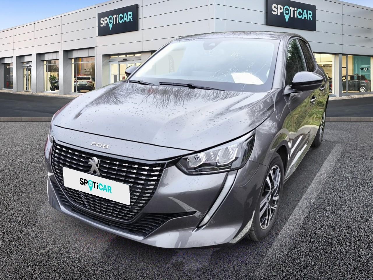 PEUGEOT PEUGEOT 208 Occasion Gris Essence sans plomb 2022