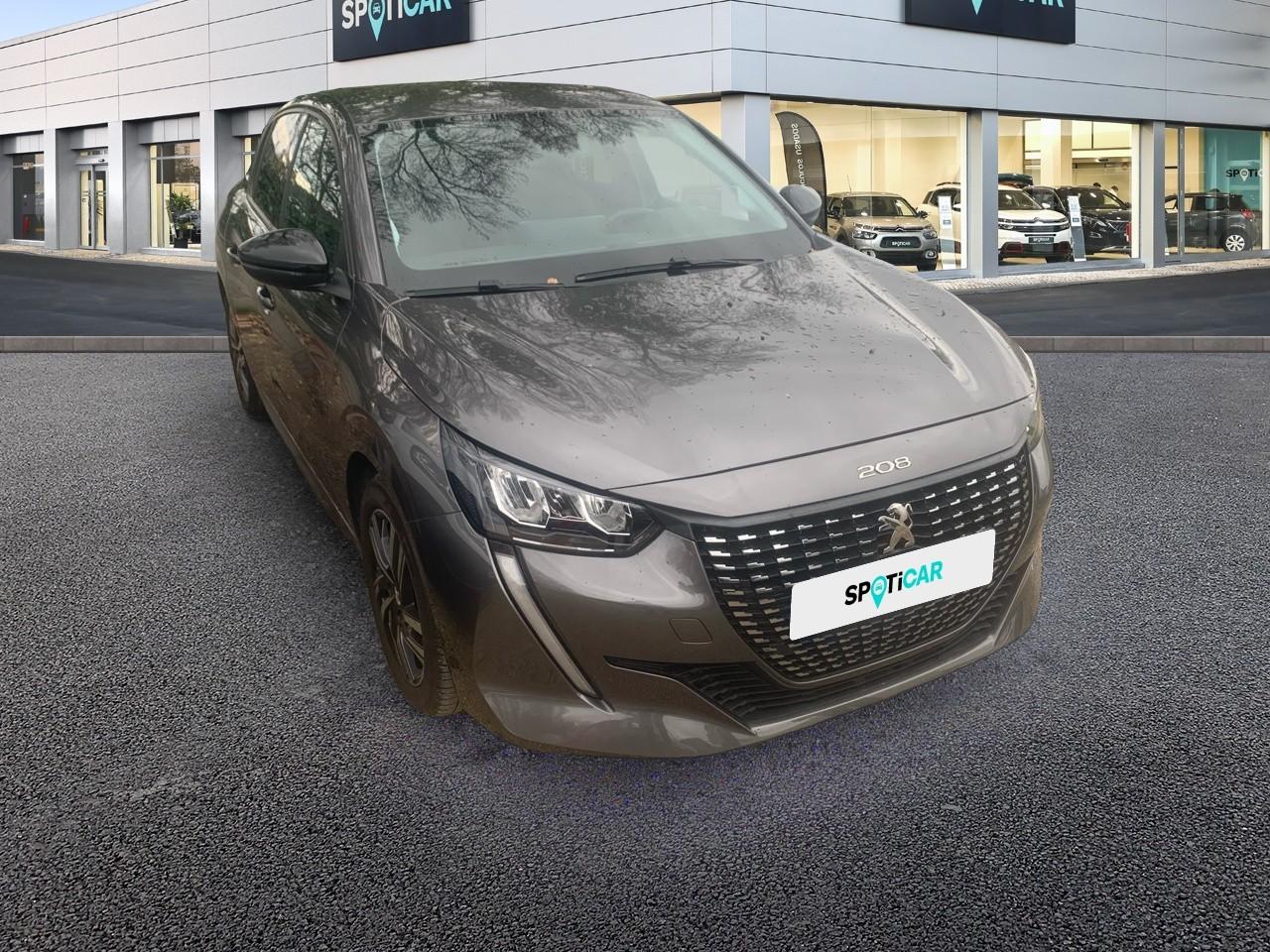 PEUGEOT PEUGEOT 208 Occasion Gris Essence sans plomb 2022