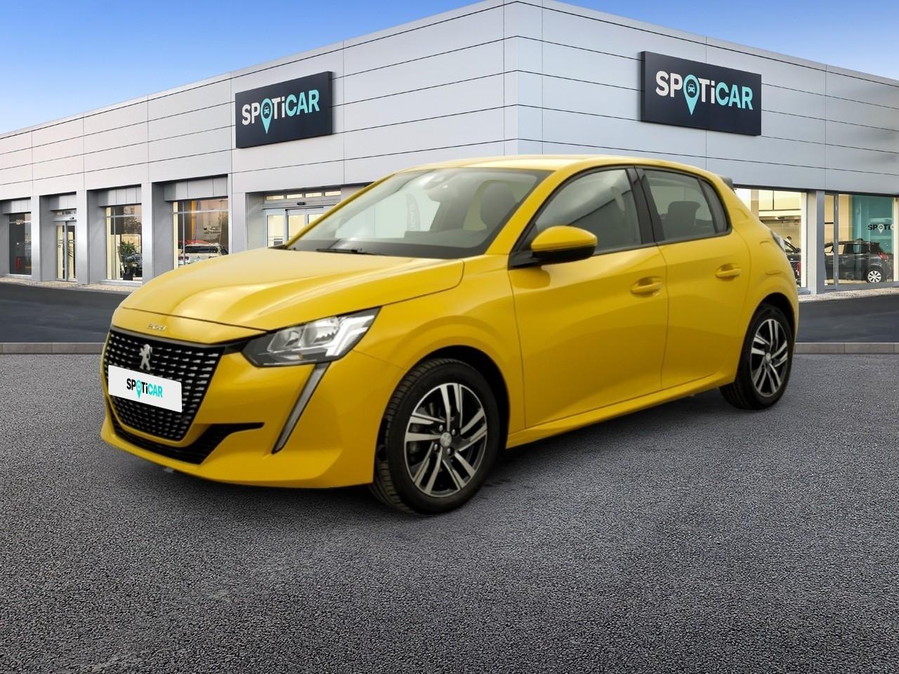 PEUGEOT PEUGEOT 208 Occasion Jaune Essence sans plomb 2020