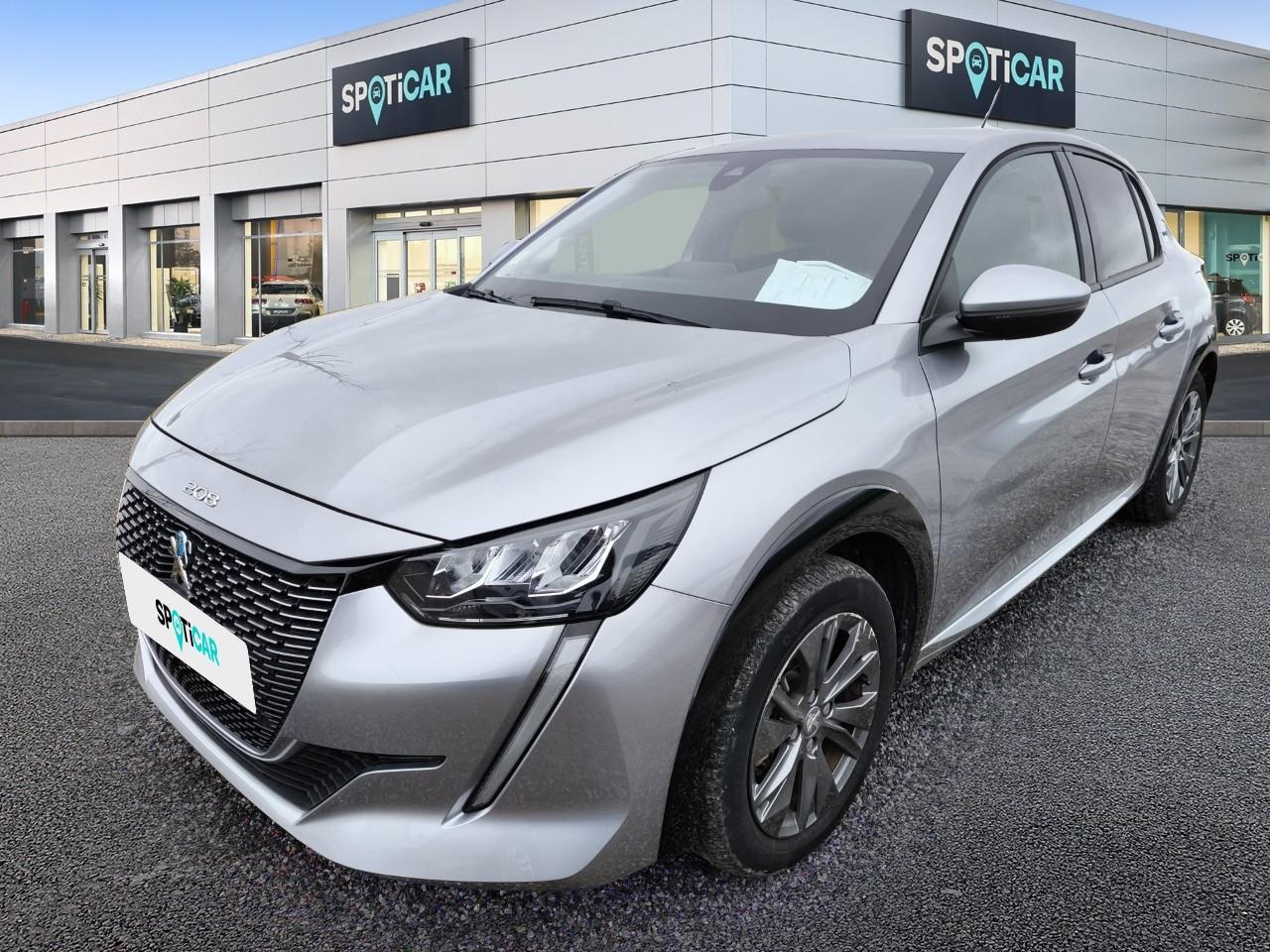 PEUGEOT PEUGEOT 208 Occasion Gris Courant électrique 2021