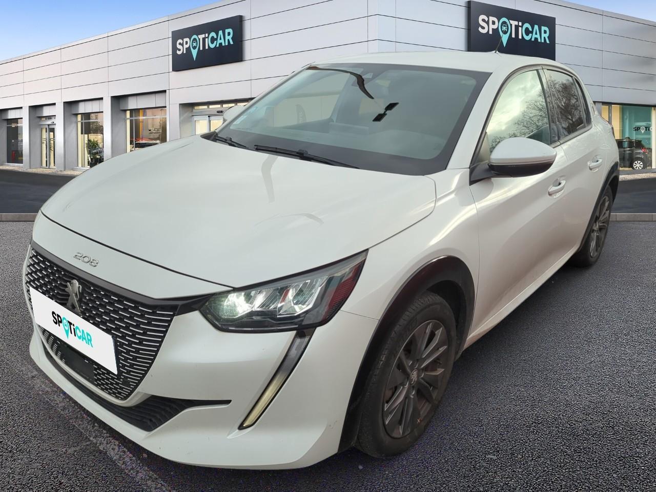 PEUGEOT PEUGEOT 208 Occasion Blanc Courant électrique 2021