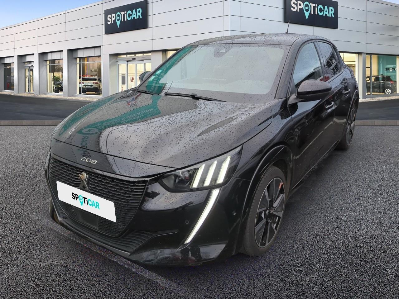 PEUGEOT PEUGEOT 208 Occasion Noir Courant électrique 2022