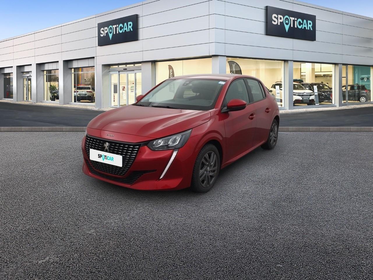 PEUGEOT PEUGEOT 208 Occasion Rouge Essence sans plomb 2021