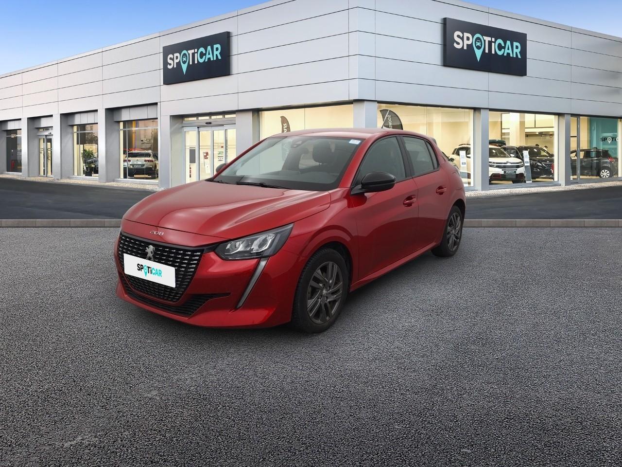 PEUGEOT PEUGEOT 208 Occasion Rouge Essence sans plomb 2022