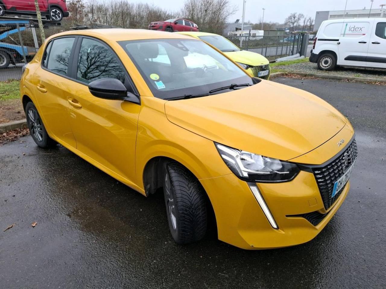 PEUGEOT PEUGEOT 208 Occasion Jaune Diesel 2022