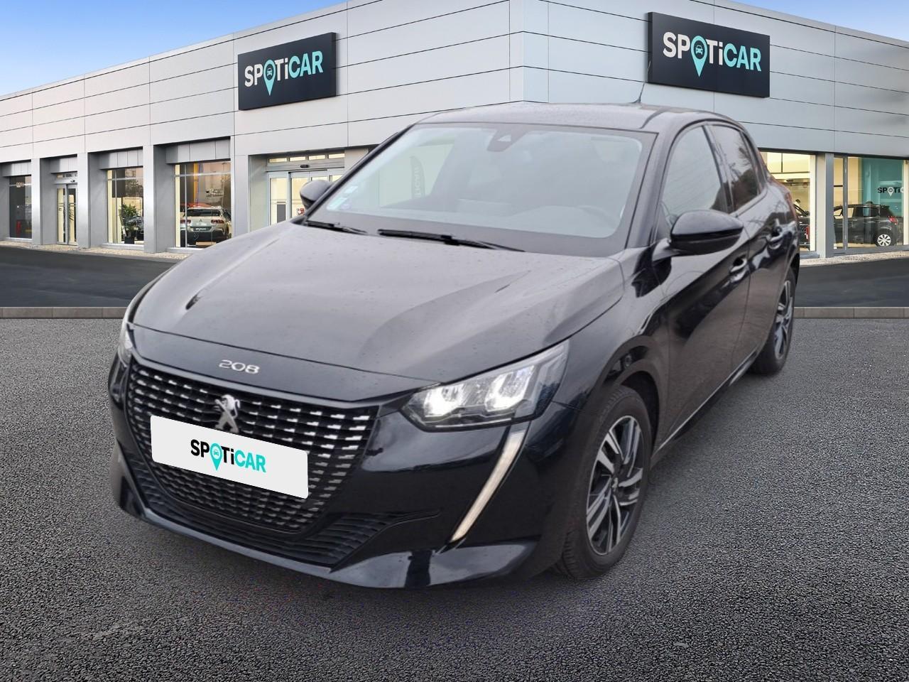 PEUGEOT PEUGEOT 208 Occasion Noir Essence sans plomb 2021