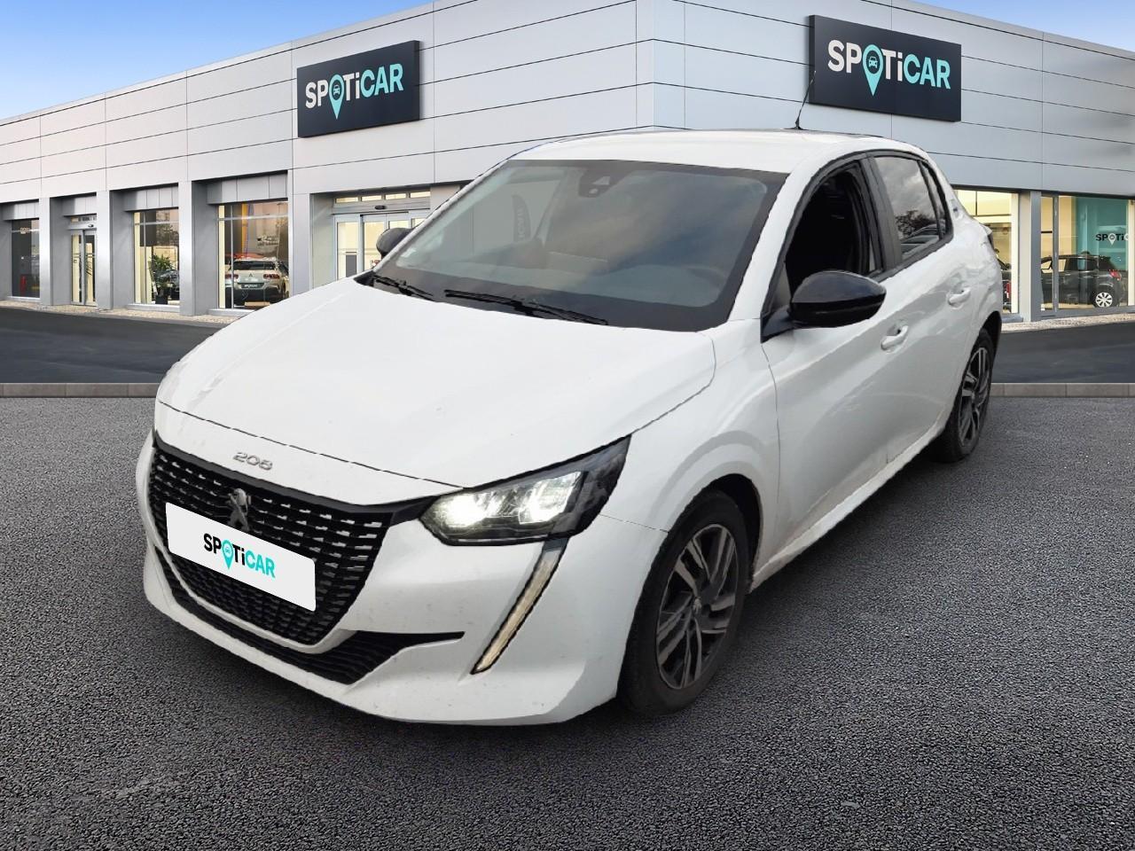 PEUGEOT PEUGEOT 208 Occasion Blanc Essence sans plomb 2023