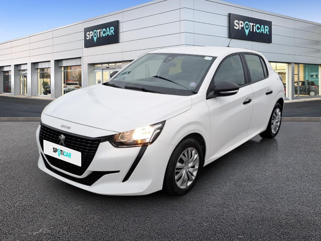 PEUGEOT PEUGEOT 208 Occasion Blanc Essence sans plomb 2021