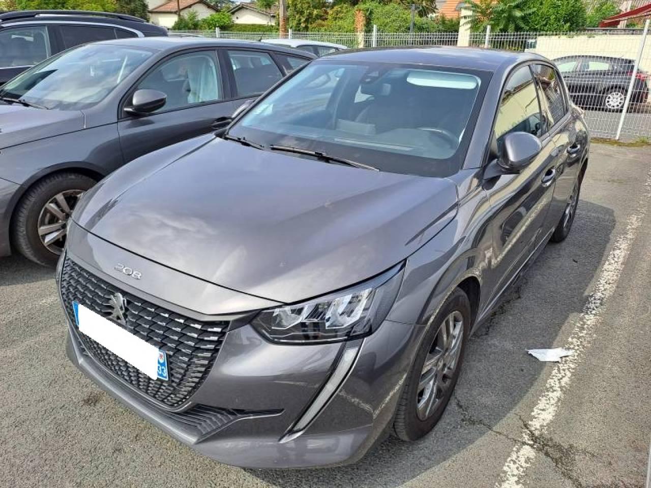 PEUGEOT PEUGEOT 208 Occasion Gris Essence sans plomb 2021