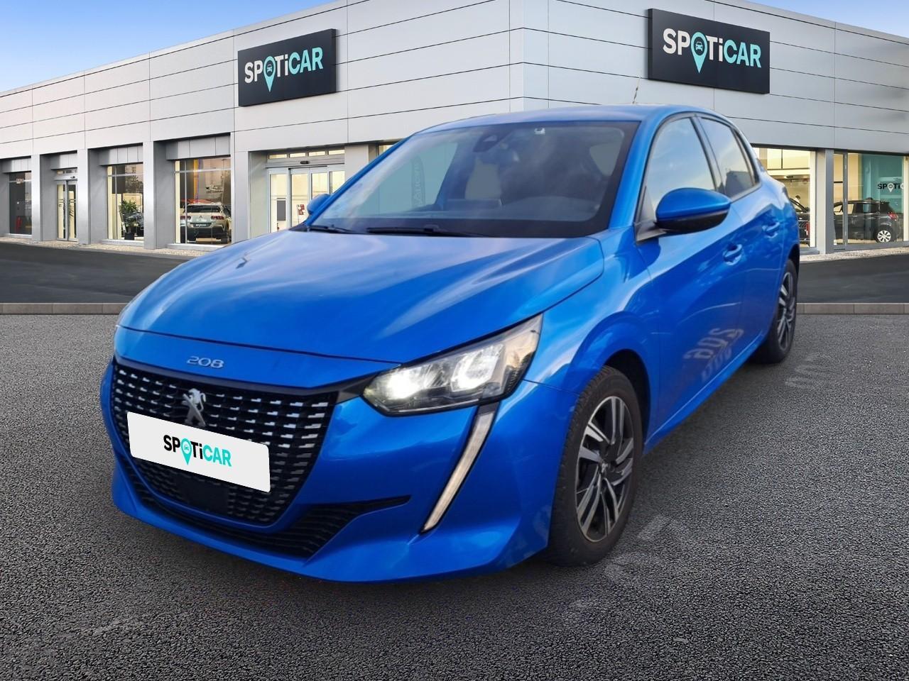 PEUGEOT PEUGEOT 208 Occasion Bleu Essence sans plomb 2021