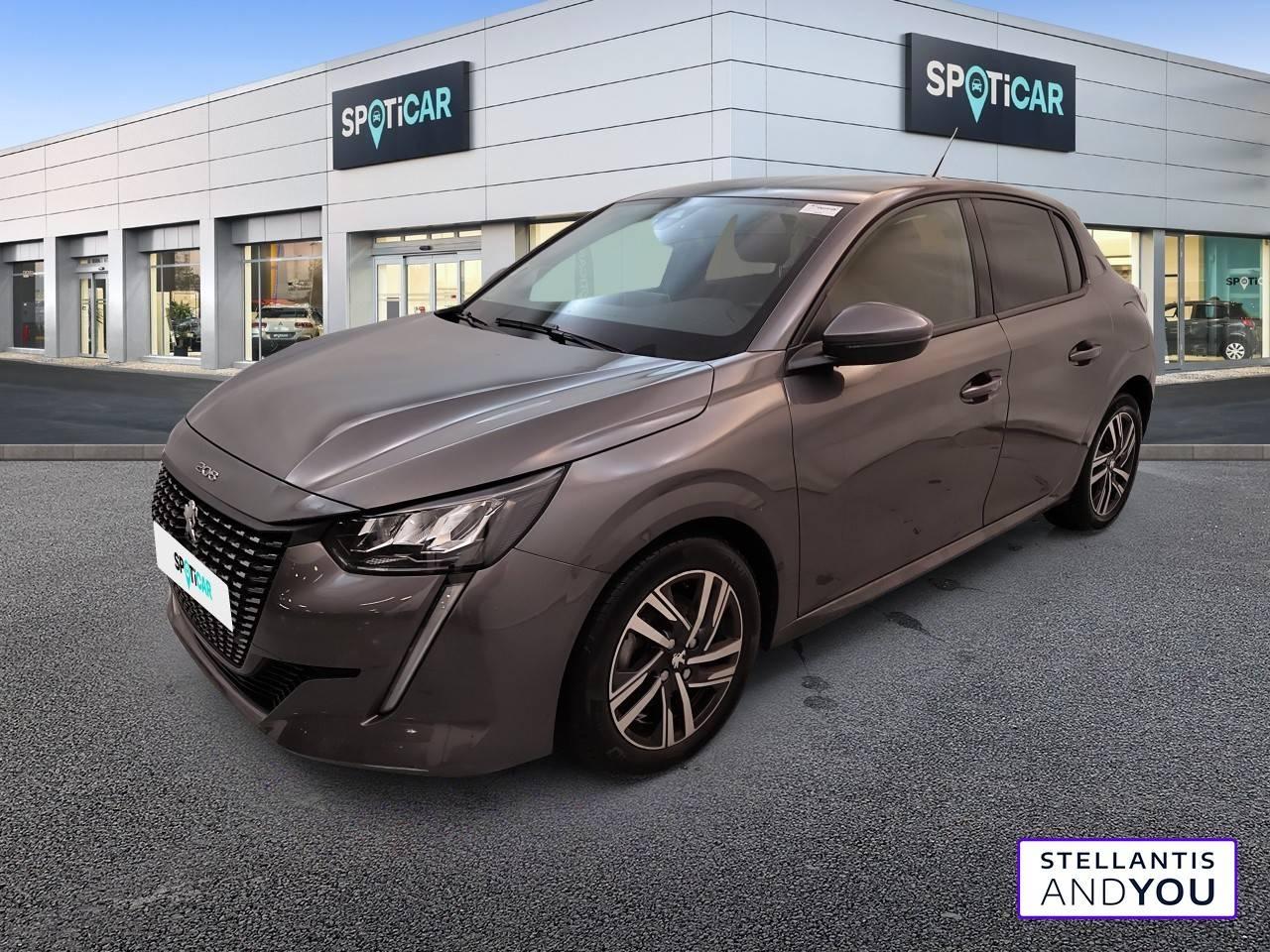 PEUGEOT PEUGEOT 208 Occasion Gris Essence sans plomb 2021