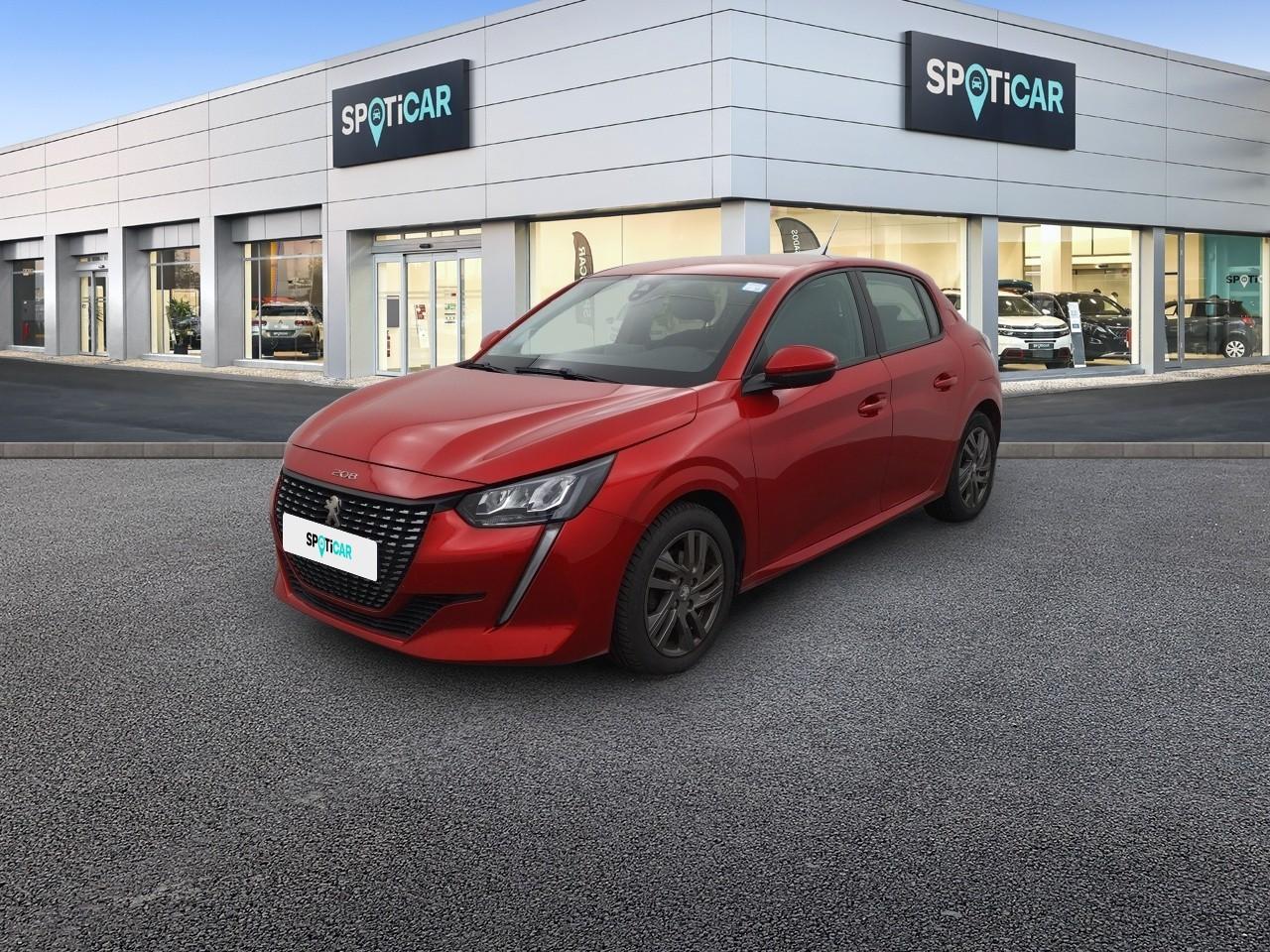 PEUGEOT PEUGEOT 208 Occasion Rouge Essence sans plomb 2021