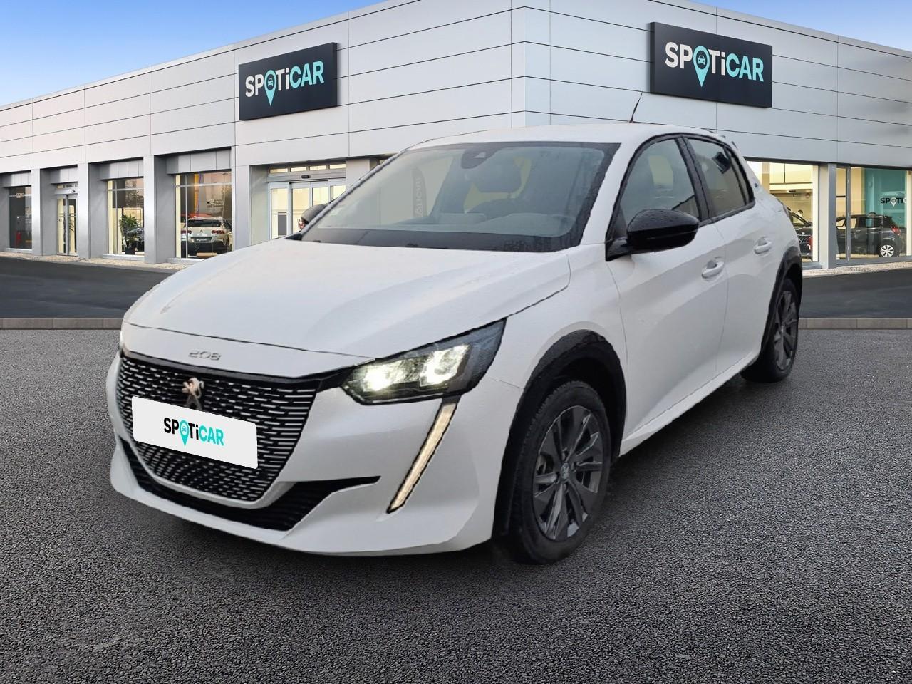 PEUGEOT PEUGEOT 208 Occasion Blanc Courant électrique 2022