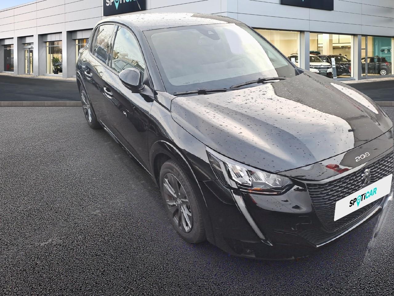 PEUGEOT PEUGEOT 208 Occasion Noir Courant électrique 2023