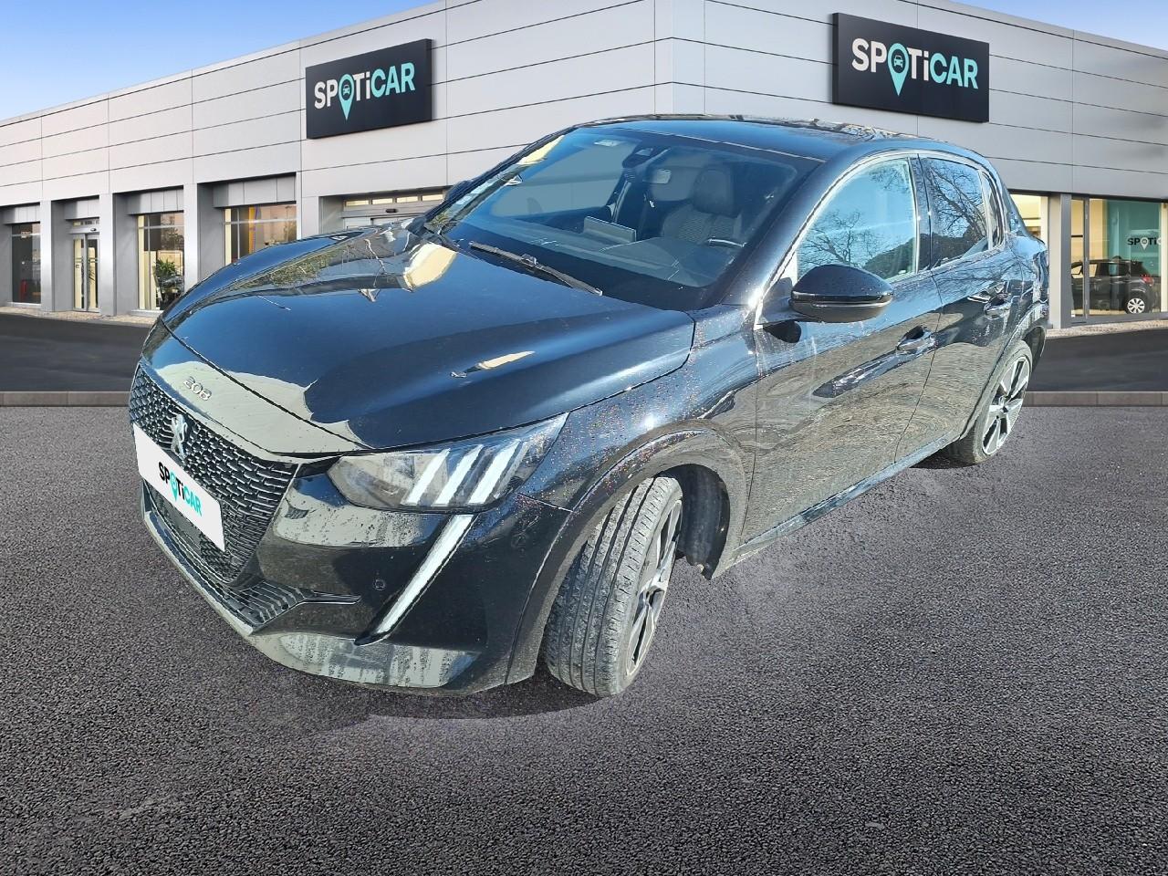 PEUGEOT PEUGEOT 208 Occasion Noir Courant électrique 2020