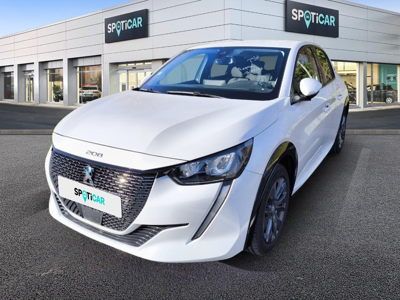 PEUGEOT PEUGEOT 208 Occasion Blanc Courant électrique 2020