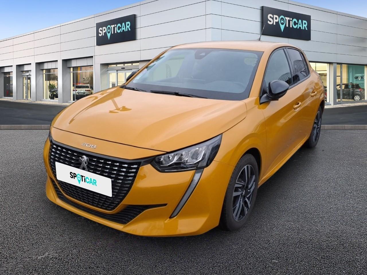 PEUGEOT PEUGEOT 208 Occasion Jaune Essence sans plomb 2023