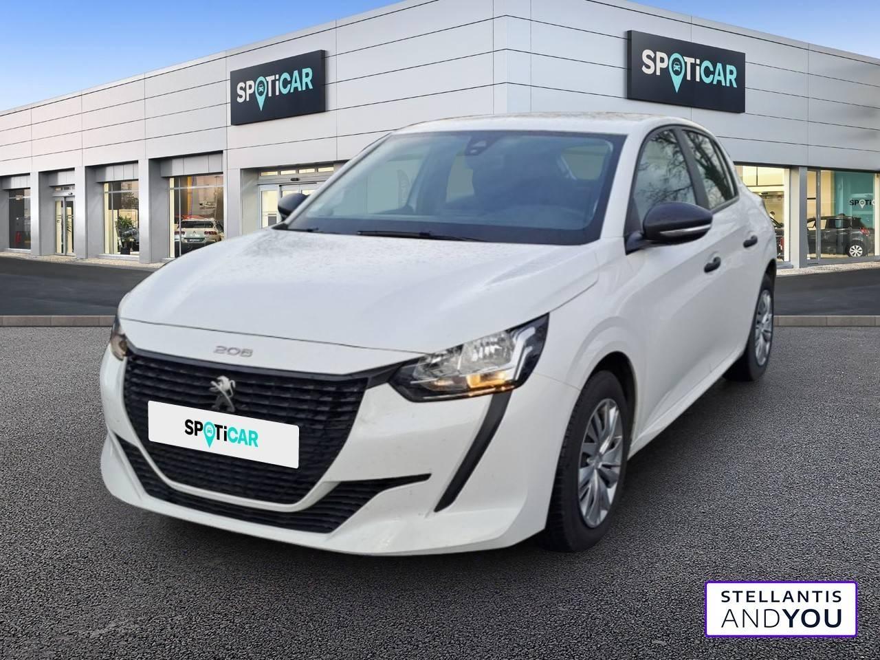 PEUGEOT PEUGEOT 208 Occasion Blanc Essence sans plomb 2021